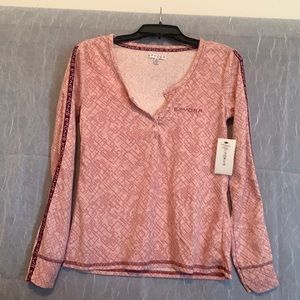 SPYDER sleepwear long sleeve top and pants